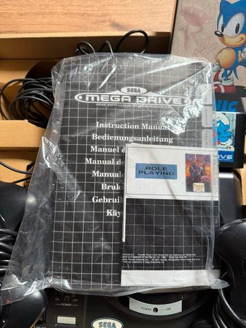 Sega Mega Drive Compleet in Doos beschikbaar voor biedingen