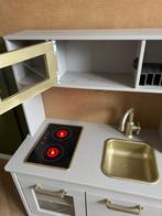 Ikea Speelgoedkeuken Beige/Goud + Speelgoed, Kinderen en Baby's, Speelgoed | Speelkeukens, Ophalen, Zo goed als nieuw, Hout, Speelkeuken