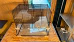 Luxe hamsterkooi (deels glas) met HEEL veel accessoires!, Dieren en Toebehoren, Knaagdieren en Konijnen | Hokken en Kooien, Kooi