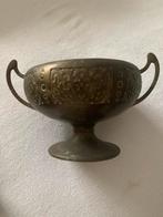 Koperen oude bloempot, Antiek en Kunst, Antiek | Koper en Brons, Ophalen, Koper