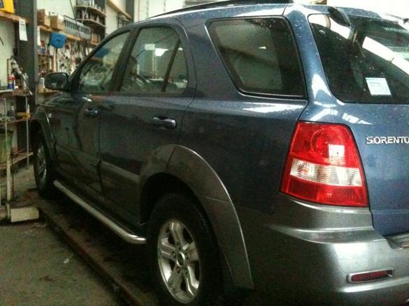 Kia Sorento 2010- Sidebars met rvs trede, Auto diversen, Tuning en Styling