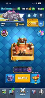 Clash Royale Account - Hoge Arena!, Spelcomputers en Games, Online, Gebruikt, 2 spelers, Ophalen of Verzenden