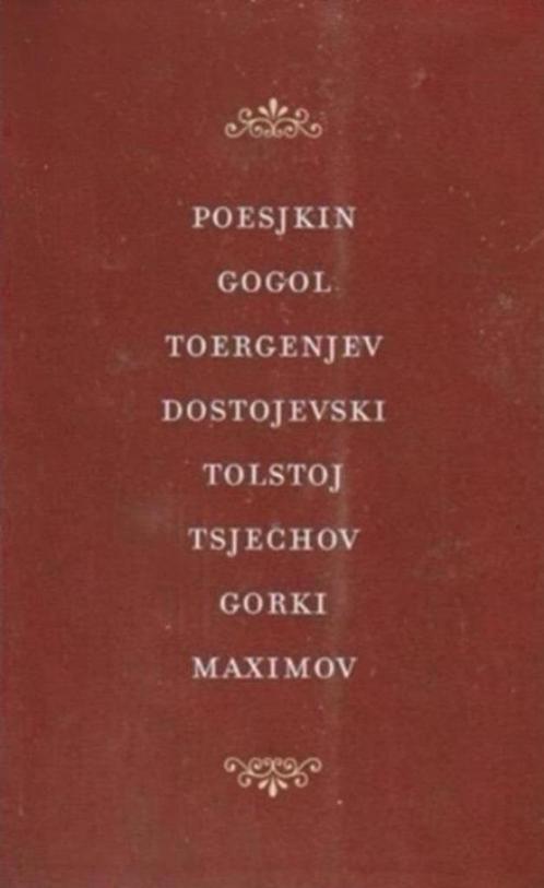 8 Russische meesterwerken (softcovers)(in plastic), Boeken, Literatuur, Nieuw, Wereld overig, Ophalen of Verzenden