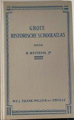 Grote Historische Schoolatlas - H. Hettema Jr., Gelezen, Overige atlassen, Ophalen of Verzenden, 1800 tot 2000