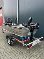 Prachtige Kimple catch 365 aluminium visboot, Watersport en Boten, Ophalen, Aluminium, Zo goed als nieuw, 3 tot 6 meter