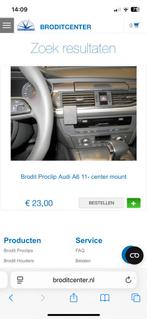 Brodit Clip Audi A6 - C7, Ophalen, Gebruikt