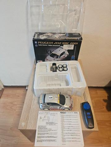 Nikko Peugeot 206 WRC 2001 Radio Control Auto beschikbaar voor biedingen
