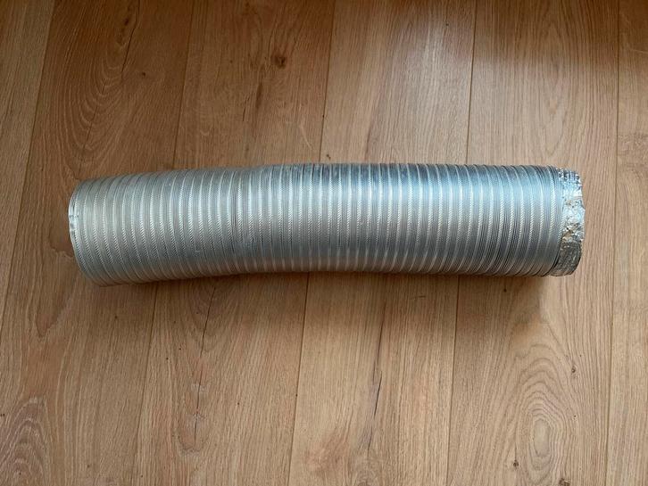 Flexibele Spirobuis 125mm - 50cm, Doe-het-zelf en Verbouw, Buizen en Afvoer, Gebruikt, Afvoer, Aluminium, Minder dan 2 meter, 80 mm of meer