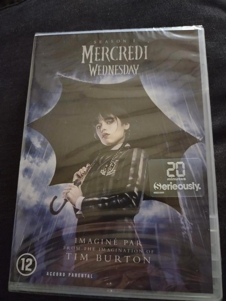 Wednesday seizoen 1, nieuw, Cd's en Dvd's, Dvd's | Tv en Series, Nieuw in verpakking, Komedie, Alle leeftijden, Ophalen of Verzenden
