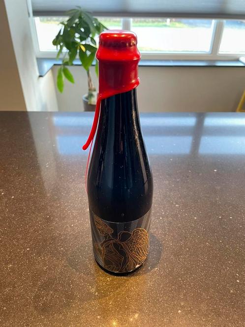 US stout bier 4,47 | Mortalis - BA Eos (Metallic Red Wax), Verzamelen, Biermerken, Zo goed als nieuw, Flesje(s), Overige merken