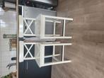Barkruk Ikea 2x wit, Huis en Inrichting, Barkrukken, 2 krukken, Ophalen, Gebruikt, 60 tot 90 cm