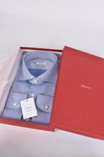 Nieuw shirt overhemd van FRAY katoen maat 44, Blauw, FRAY, Italy, Nieuw