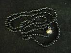 rauwketting lengte 1 meter met zilveren slot gewicht 77.5 gr, Ophalen of Verzenden, Zilver, Ketting