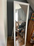 IKEA Harran spiegel wit, Huis en Inrichting, Woonaccessoires | Spiegels, 100 tot 150 cm, Rechthoekig, Zo goed als nieuw, Ophalen