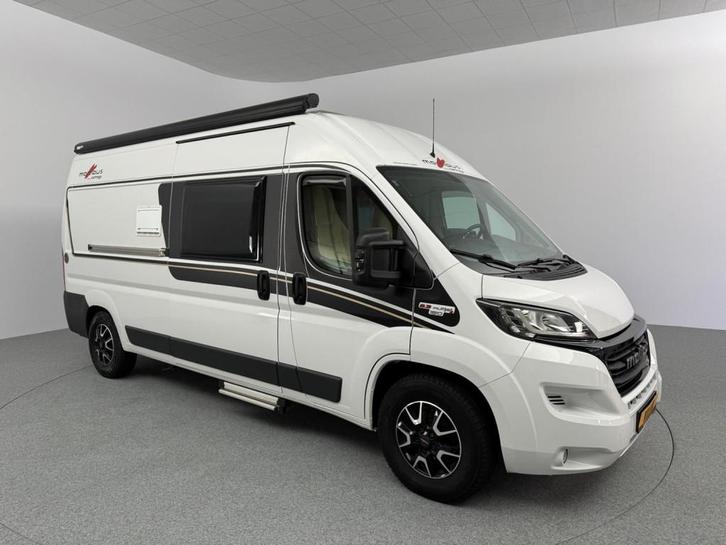 Malibu Comfort 600 DB Automaat 150PK Maxxfan Omvormer Luifel, Caravans en Kamperen, Campers, Bedrijf, Buscamper of Camperbus, Malibu