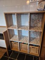 Boekenkastje, vakkenkast lichtbruin, Ophalen, Met plank(en), 100 tot 150 cm, 50 tot 100 cm