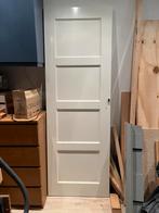 Massief houten paneeldeur in goede staat, Ophalen, Zo goed als nieuw, Binnendeur, 200 tot 215 cm