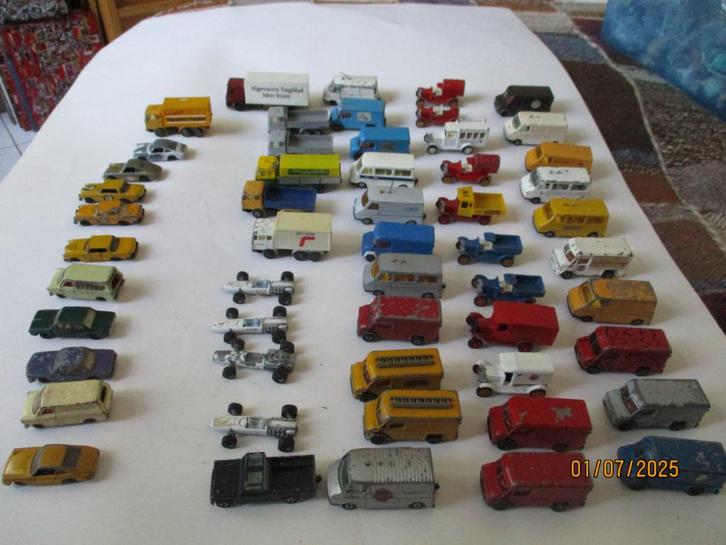 EFSI Holland autootjes 54 stuks, verschillendesoorten., Hobby en Vrije tijd, Modelauto's | 1:87, Gebruikt, Auto, Efsi, Ophalen of Verzenden