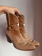 Lola Cruz beige leren western stijl cowboy laarzen, Lola Cruz, Lage of Enkellaarzen, Ophalen of Verzenden, Zo goed als nieuw