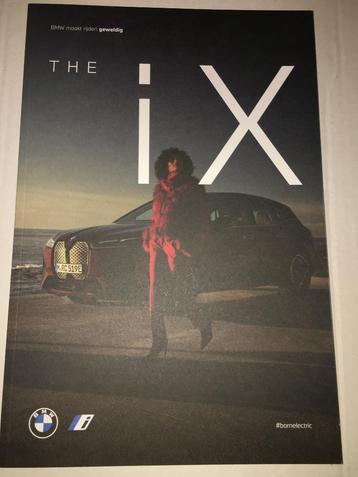 BMW iX brochure/folder 2021 Nederlands beschikbaar voor biedingen