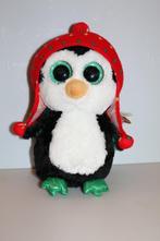Ty Beenie Freeze pinguïn muts kerst knuffel Kerst Christmas, Kinderen en Baby's, Ophalen of Verzenden, Zo goed als nieuw, Overige typen
