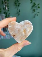 Roze amethist hart, Ophalen of Verzenden, Mineraal