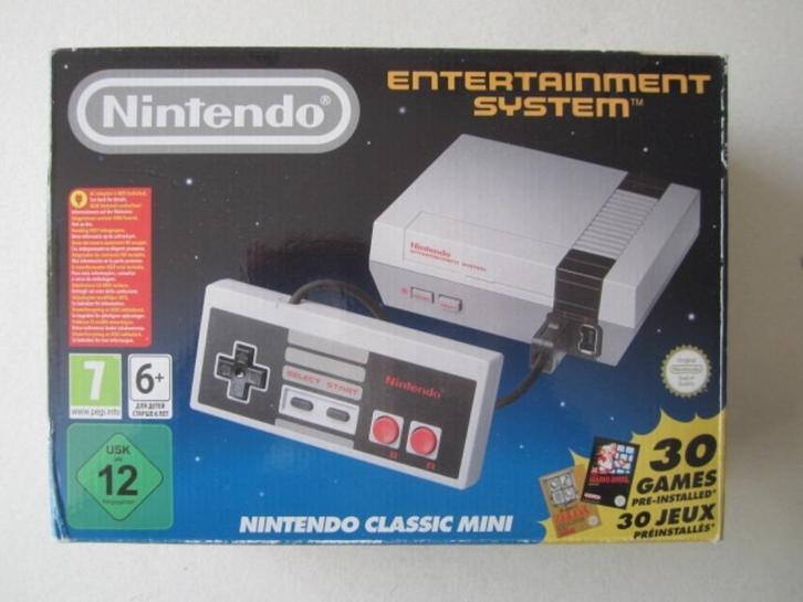 NES Mini Classic Nintendo, Spelcomputers en Games, Spelcomputers | Nintendo NES, Nieuw, Met 1 controller, Ophalen of Verzenden