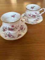 2x Kop en Schotel Elizabethan met Rozen, Ophalen