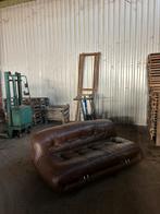 Vintage Cassina Soriana bank, Huis en Inrichting, Banken | Bankstellen, Ophalen, Gebruikt, Leer