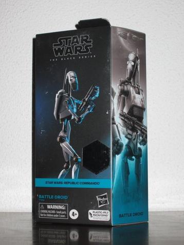 Battle Droid - Star Wars Black serie Republic Commando(15cm) beschikbaar voor biedingen