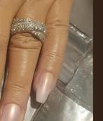 Diamanten Ring, Ophalen of Verzenden, Zo goed als nieuw, Goud, Goud