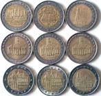 Speciale 2-euro munten Duitsland 2007-2011  , Verzenden, Duitsland, 2 euro