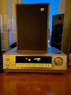 Onkyo HT-R330 versterk met 2 boxen wharfedale, Audio, Tv en Foto, Ophalen, Zo goed als nieuw, 60 tot 120 watt, Stereo