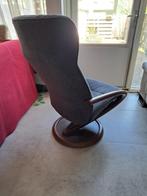 SCANDINAVISCHE FAUTEUIL RELAXSTOEL, Ophalen, Gebruikt, Hout, 50 tot 75 cm