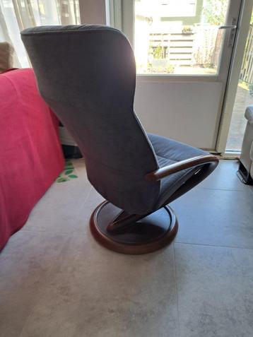 SCANDINAVISCHE FAUTEUIL RELAXSTOEL  beschikbaar voor biedingen