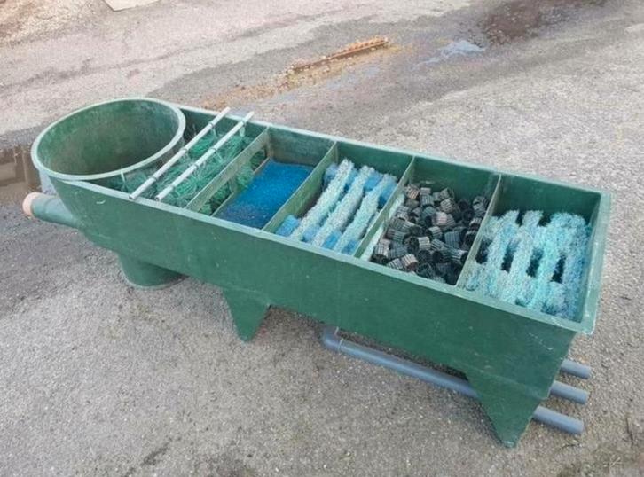 Groot 6 kamerfilter incl vortech ** Super filter **, Tuin en Terras, Vijver-toebehoren, Gebruikt, Vijverfilter, Ophalen