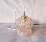 Vintage bubble hanglamp | Vintage bol amberkleur jaren 60, Ophalen of Verzenden, Zo goed als nieuw, Minder dan 50 cm