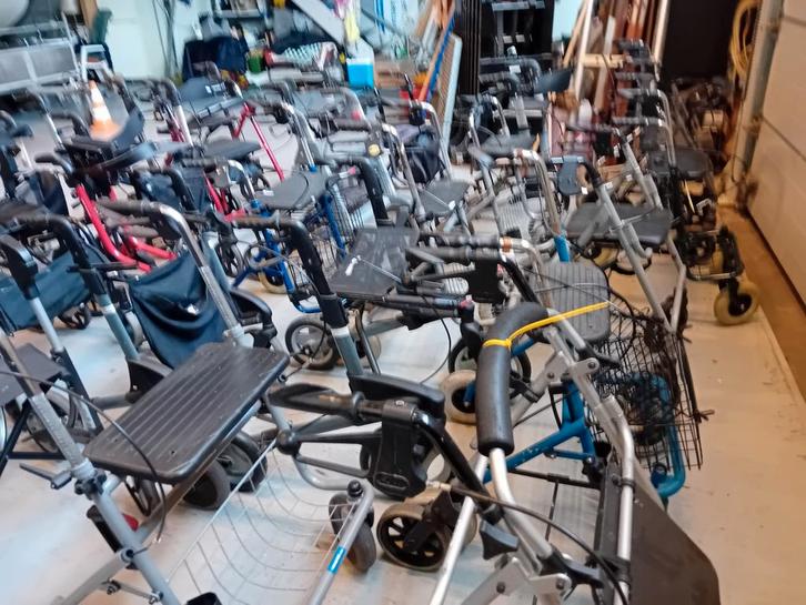 Partij rollators, Diversen, Rollators, Gebruikt, Lichtgewicht, Ophalen