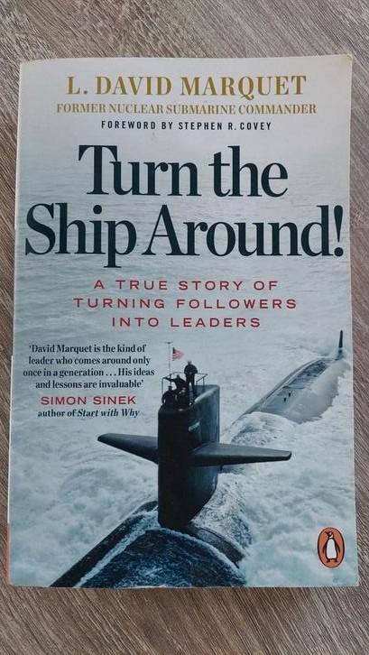 L. David Marquet - Turn The Ship Around!, Boeken, Overige Boeken, Zo goed als nieuw, Ophalen of Verzenden