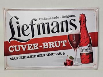 # Liefmans Cuvée Brut Reclamebord van metaal beschikbaar voor biedingen