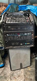Muziek set HK versterker draadloze microfoon, Ophalen of Verzenden, Gebruikt, Audio
