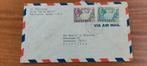 Curaçao   op airmail envelop, Postzegels en Munten, Brieven en Enveloppen | Buitenland, Envelop, Verzenden