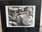Kennedys in mooie hoogglans lijst, Ophalen, Zo goed als nieuw, Schilderij, 75 cm of meer