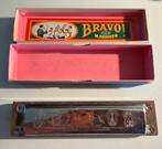 Hohner Bravo Mondharmonica met Doos, Gebruikt, C-mondharmonica, Ophalen of Verzenden, Met koffer of doosje
