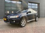 Mitsubishi Outlander 2.0 MPI 2012 Blauw Xenon Trekhaak, Auto's, Mitsubishi, 1998 cc, Zwart, 4 cilinders, Blauw