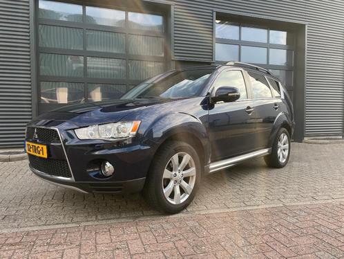 Mitsubishi Outlander 2.0 MPI 2012 Blauw Xenon Trekhaak, Auto's, Mitsubishi, Particulier, Outlander, ABS, Bluetooth, Bochtverlichting
