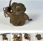 Bronzen Schapenherder Brian Engris Australië Vintage Beeldje, Ophalen of Verzenden