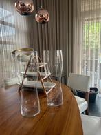 Twee grote decoratie vazen 50 cm lang, Ophalen of Verzenden, Zo goed als nieuw