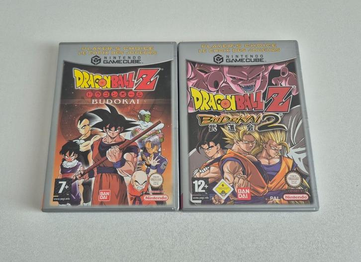 Dragon Ball Z: Budokai 1 & 2 Nintendo Gamecube Games, Spelcomputers en Games, Games | Nintendo GameCube, Gebruikt, Ophalen of Verzenden