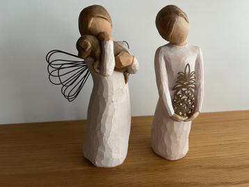 Beeldjes Willow Tree - Angel of Friendship en Gracious,  beschikbaar voor biedingen